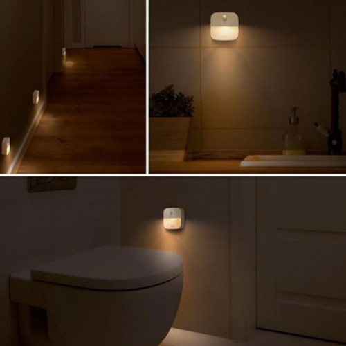  Eufy by Anker, Lumi Stick-On Night Light, 2nd Generation Warm White LED, Motion Sensor, Bedroom, Bathroom, Kitchen,