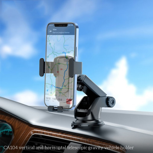 HOCO CA104 Car Telescopic Gravity Mobile Phone Holder , Car Mount