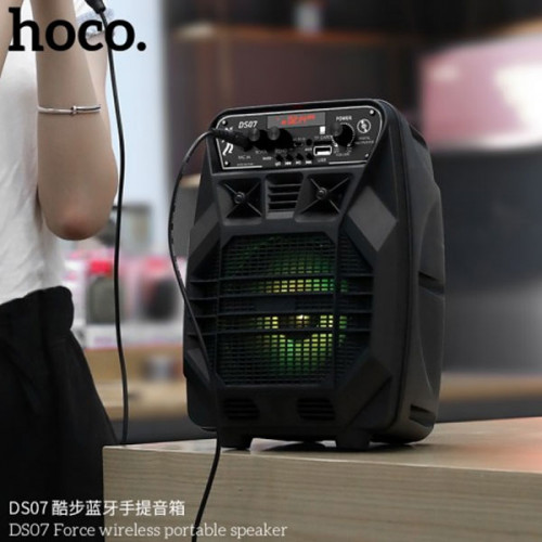 Hoco DS07 Force Wireless Portable Speaker with MIC