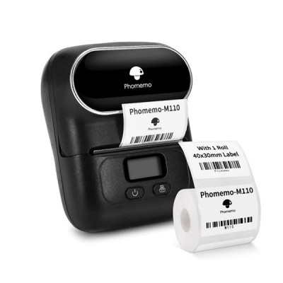 Phomemo-M110 Portable Bluetooth Thermal Mini Label Printer