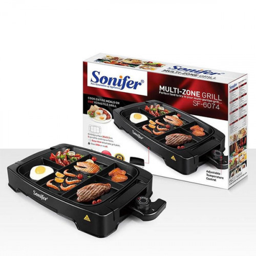 Sonifer Multi Portion Electric BBQ Gril ...