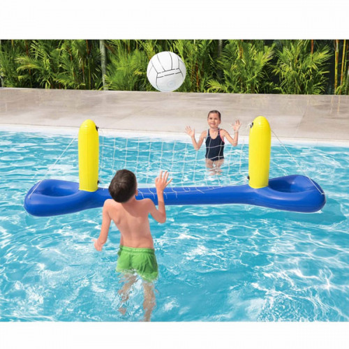 Bestway Inflatable Volleyball net for swimming pool with ball - 244x 64 x 76cm