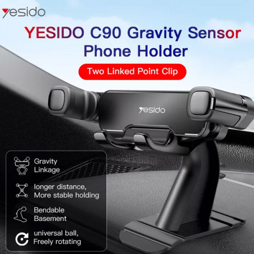 Yesido C90 Universal Dashboard Gravity Car Mobile holder