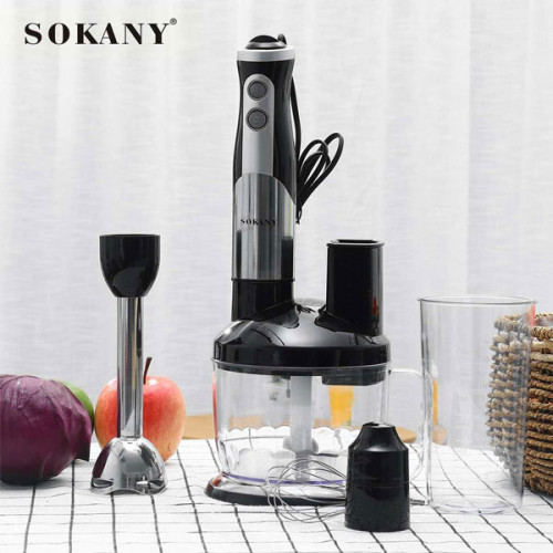 Sokany 8 in 1 Stainless Steel Hand Stick Blender Mixer 