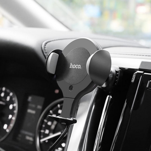 HOCO CA60 Aspiring Car wireless charger For dashboard and air outlet