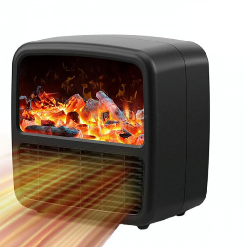 Mini Anti real Flame Desktop Heater