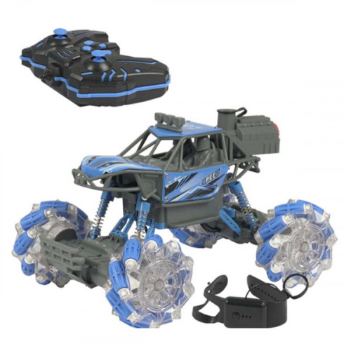 4 Wheel Drive Metal Climbing Car with Spray , Remote and Watch Control