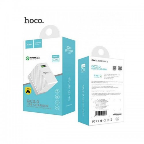 HOCO C23 Single Port  QC 3.0 Home Charger