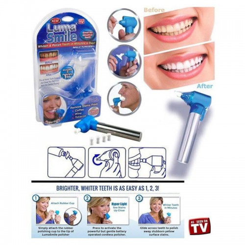 Luma Smile Tooth Polisher Whitener Stain Remover