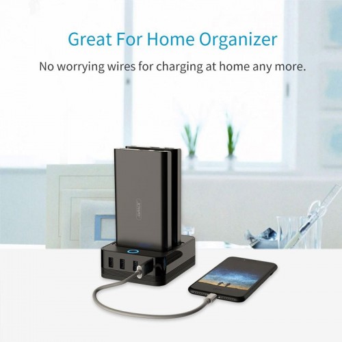 Joway Charging Station With 4 USB Ports and 2 Power Banks 10000mAh