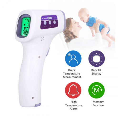 Digital Non-contact Infrared Thermometer With Led Display