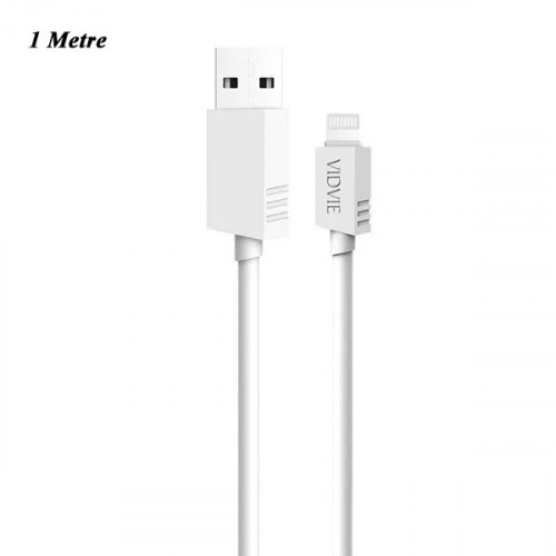 VIDVIE Fast Charging Lightning Cable 1M