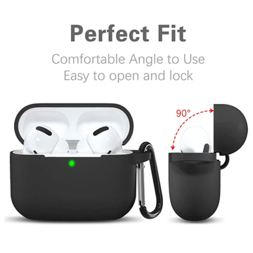 Airpods Pro Silicon Case - Black