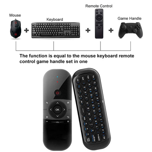  Mini Air Mouse with Remote Control for Android TV Box/PC/Smart TV/Projector