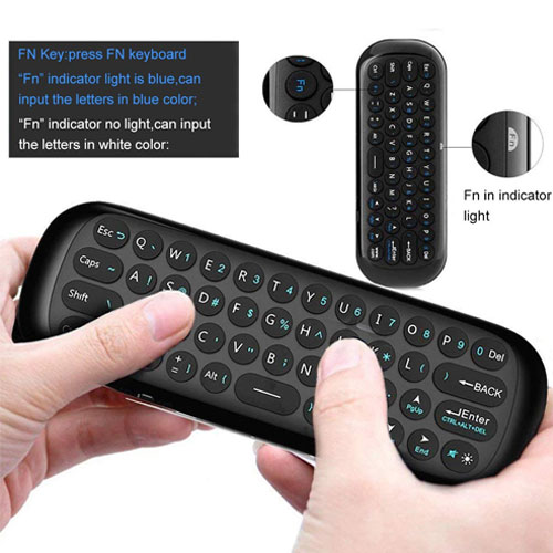  Mini Air Mouse with Remote Control for Android TV Box/PC/Smart TV/Projector