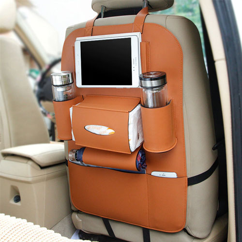 Creative Storage Leather Car Back Seat S...