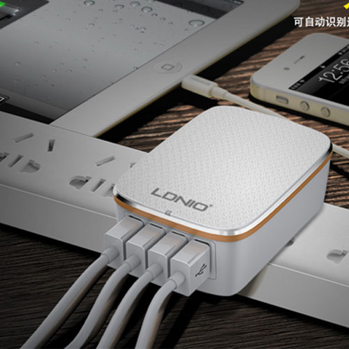 LDNIO A4404 4 USB Ports 4.4A UK Home Charger