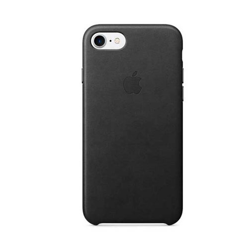 Apple iPhone 7/8 Leather Original Case - Black