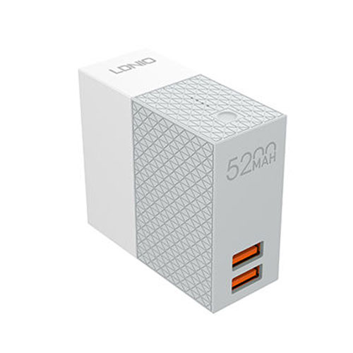 LDNIO 2 USB Home Charger with 5200 mAh P...