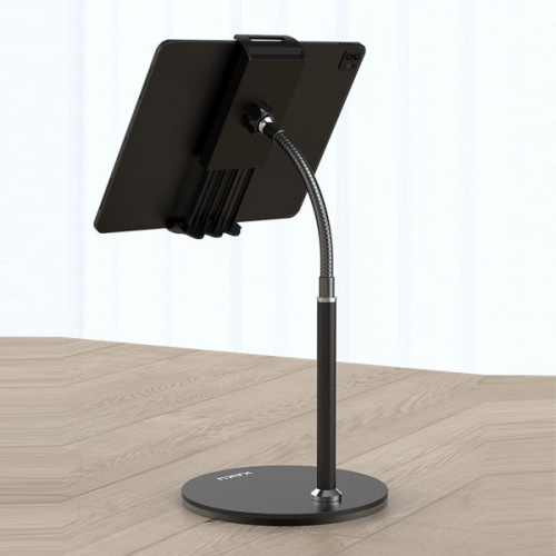 KAKU Portable Adjustable Aluminum Stand For Mobiles & iPads Till 11 inch