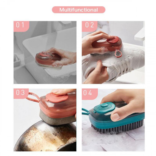 Cleaning Brush That Filled with Liquid 