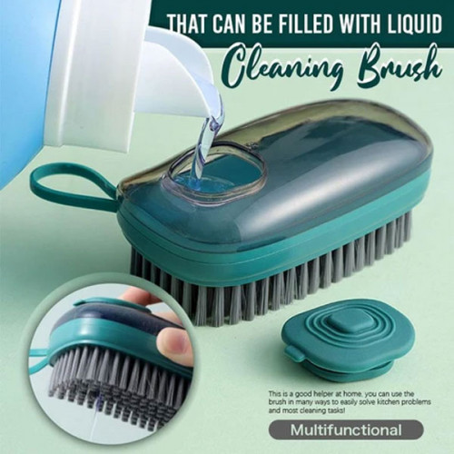 Cleaning Brush That Filled with Liquid 