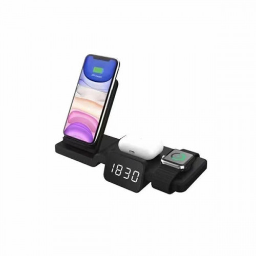 3 in 1 Wireless Charger With Clock