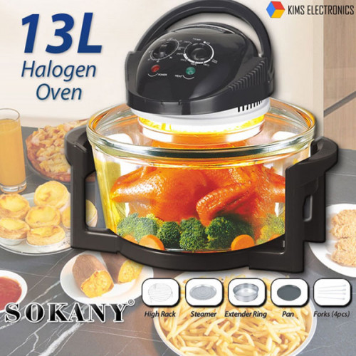 Sokany Halogen Oven Cook, Bake ,Grill ,DEFROST- 6 IN 1