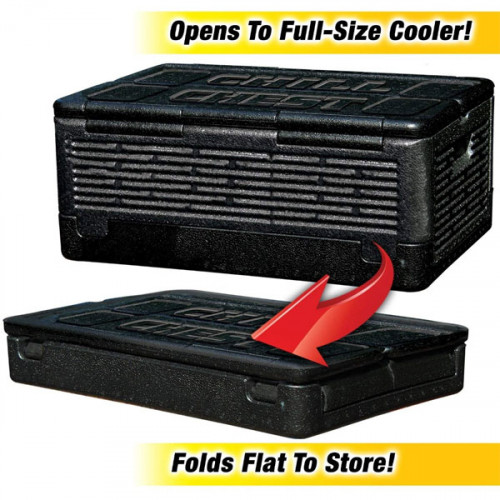 Foldable Ice-less Chill Chest Cooler Portable Waterproof Outdoor Storage Box Car Cool Box