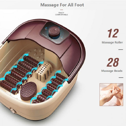 Luxury Foot Spa Bath Massager Bub with Infrared Heat