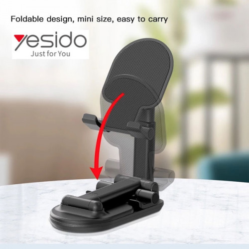   Yesido C85 Foldable Desktop Multi-Angle Adjustable Mobile Desk Holder Stand