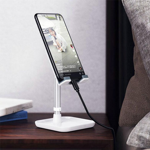 Mini Adjust Stand For All Smart Phones and Tablets - Black