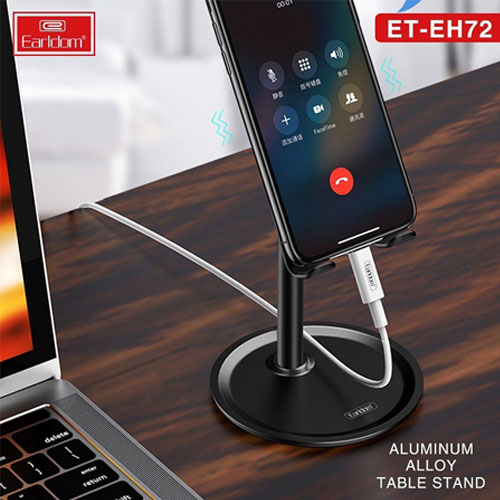 Earldom Universal Stand For All Smart Phones & Tablets - Silver