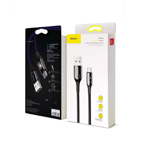 Baseus X-Shaped Light Cable For IOS Devices 1M