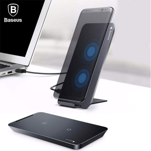 Baseus Qi Wireless Charger For iPhone 11 Pro Max , Samsung , S20 , S10 , Note10 and More Devices