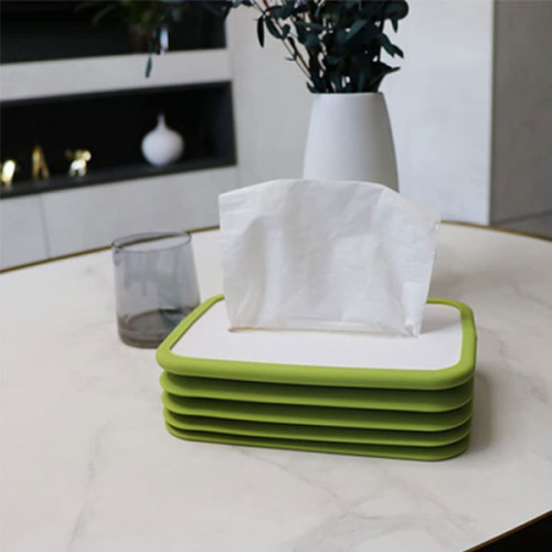 Foldable Tissue Box Cover