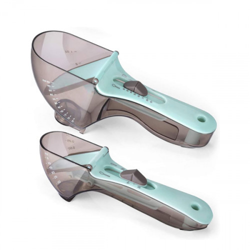 Adjustable Measuring Cups and Spoons Set...