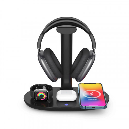 4 in 1 Headset Stand Wireless Charger He...