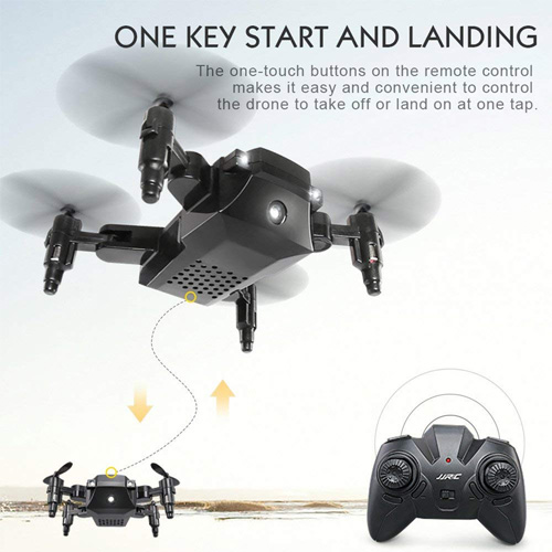 JRC H345 Foldable RC Drone Dual-Aircraft Combination JRCI White & JJRCII Black Mini Quadcopter with Remote Controller