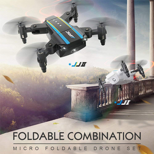 JRC H345 Foldable RC Drone Dual-Aircraft Combination JRCI White & JJRCII Black Mini Quadcopter with Remote Controller