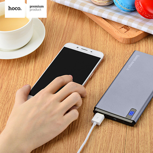 HOCO B25 Slim 10000 mAh Power Bank - Gold