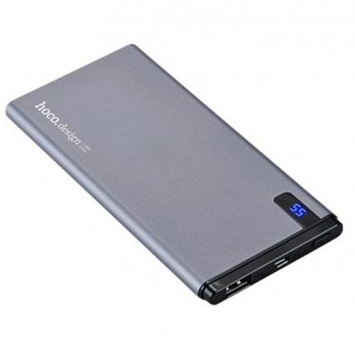 HOCO B25 Slim 10000 mAh Power Bank - Black