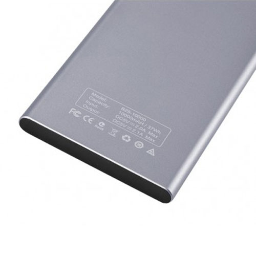 HOCO B25 Slim 10000 mAh Power Bank - Black