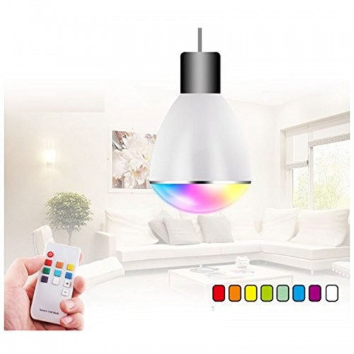 Bluetooth Smart RGB LED light Bulb with Remote Control