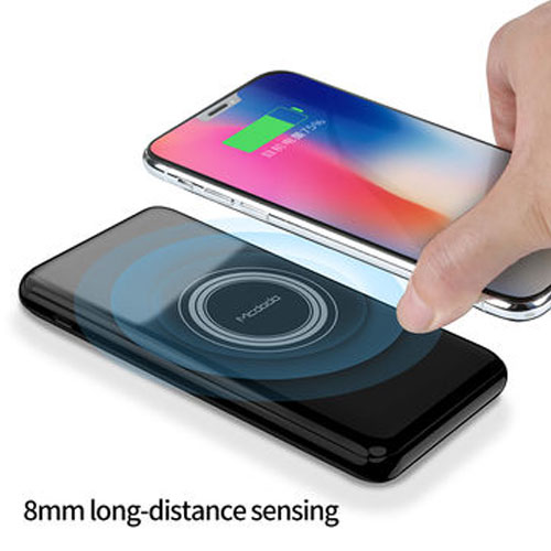 Mcdodo Portable Qi Wireless Charging Power Bank with LED Light 10000mAh