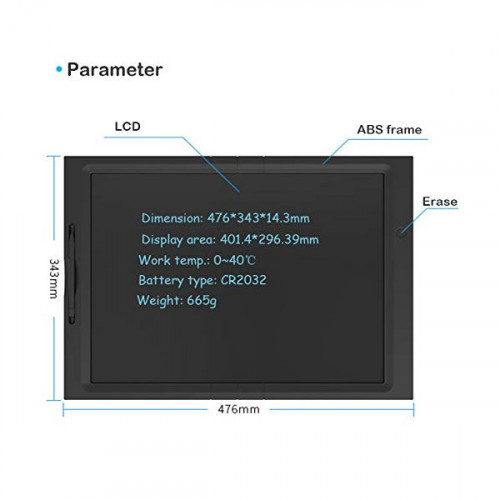 Digital eWriting Tablet Portable Intelligent Blackboard 21 inch