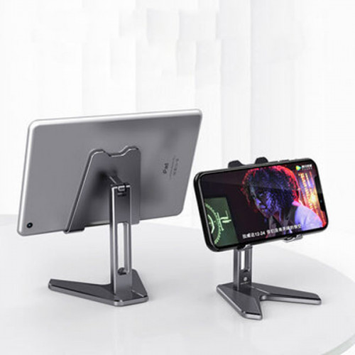 Mini Aluminum Alloy Universal Desktop Stand For Mobiles & Tablets 