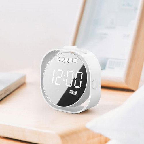 Recci  Bluetooth Speaker with Clock and Mobile Holder