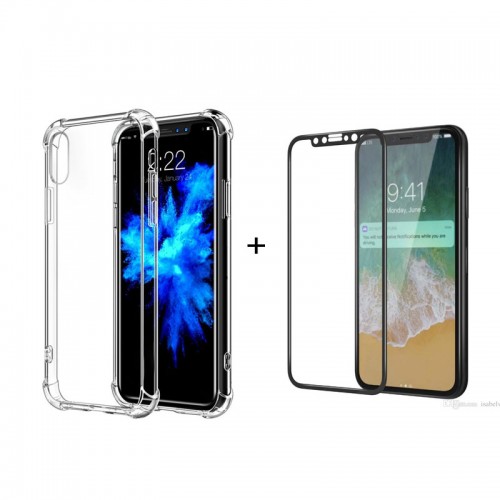 Bundle Offer TPU Case + Tempered Glass F...