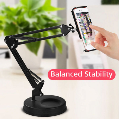 Foldable Long Arm Stand Holder for 5 to 11 Inch iPads